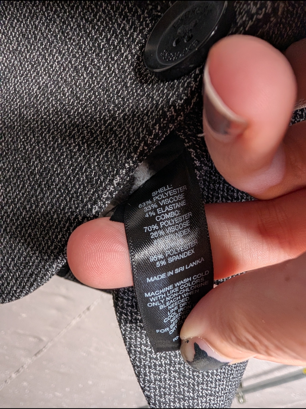 Express Gray Double-Breasted Textured Waistcoat with Leopard Lining. - Picture 4 of 4